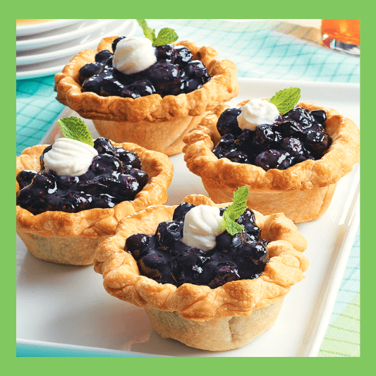 Mini Blueberry Pies