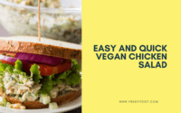 Easy and Quick Vegan Chicken Salad
