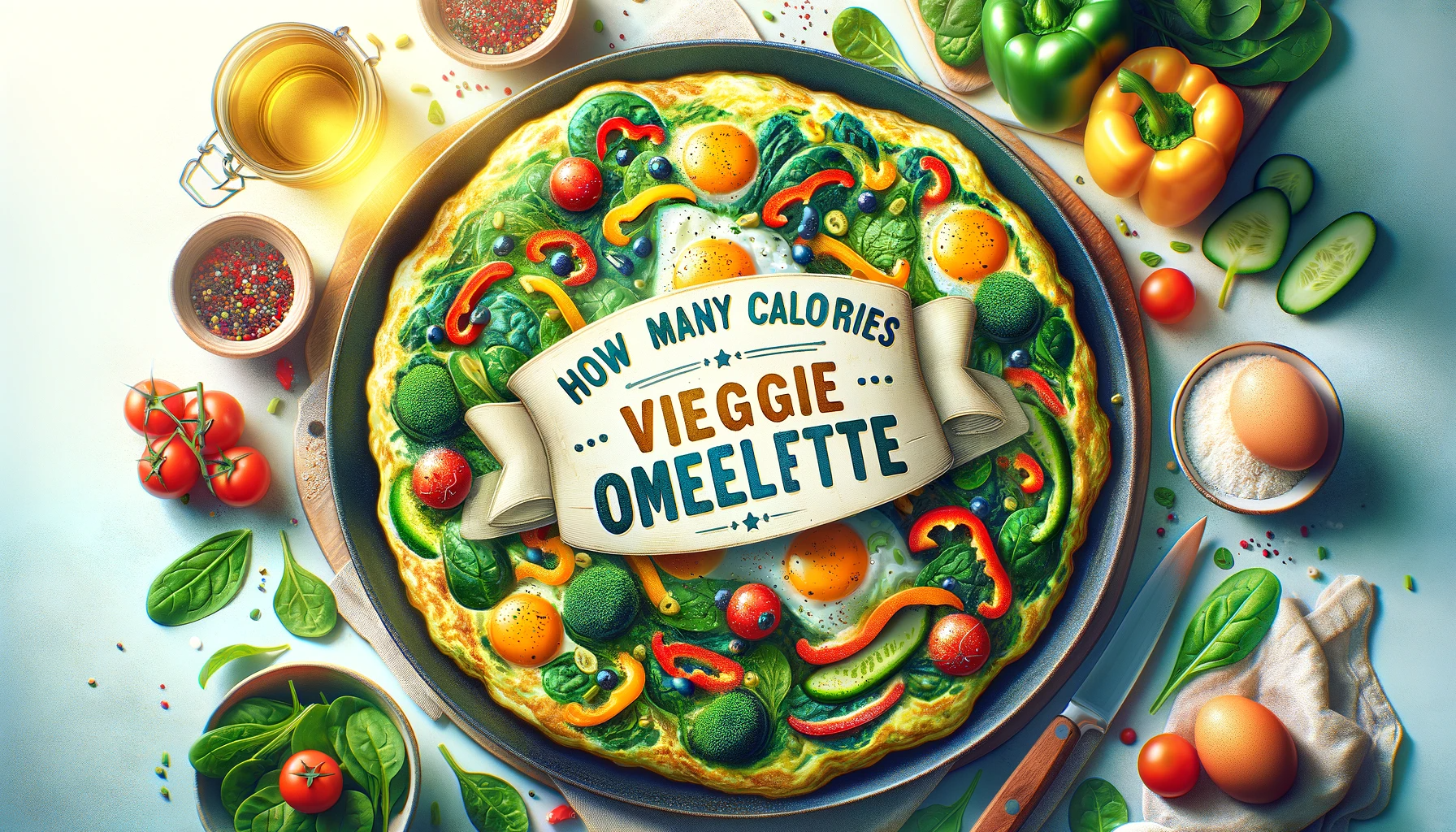 How Many Calories in Veggie Omelette